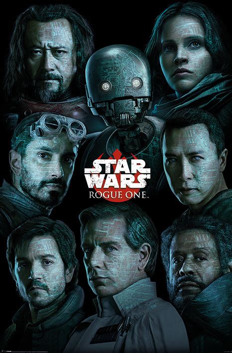 Rogue One: Star Wars Story - Characters Poster | Sold at Abposters.com