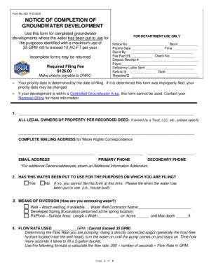 Fillable Online Dnrc Mt Form Dnrc Fill Out And Sign Printable PDF