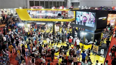 Motor Listrik United E Motor Jadi Primadona Di Jakarta Fair