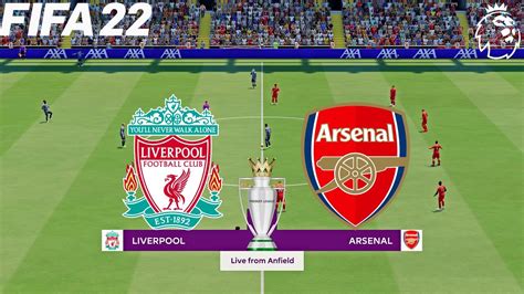 Fifa 22 Liverpool Vs Arsenal Premier League 202122 Season Full Match Gameplay Win Big