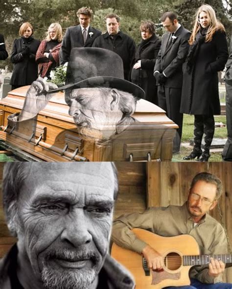 At Merle Haggard’s funeral, all eyes turned to his son—then the first