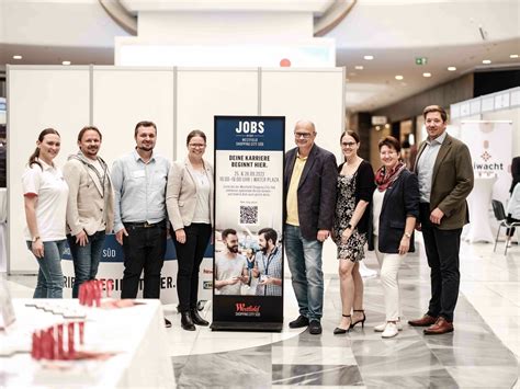 Unternehmen Pr Sentierten Sich Jobmesse In Der Shopping City M Dling