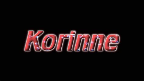 Korinne Logotipo Ferramenta De Design De Nome Grátis A Partir De