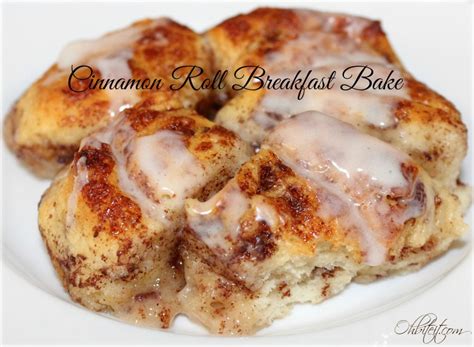 ~Cinnamon Roll Breakfast Bake! | Oh Bite It