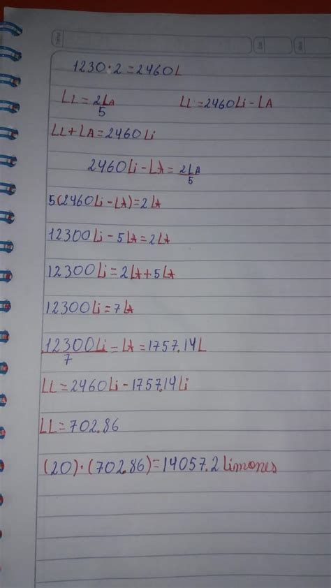 Si Se Necesitan 20 Limones Para Obtener Un Litro De Concentrado De