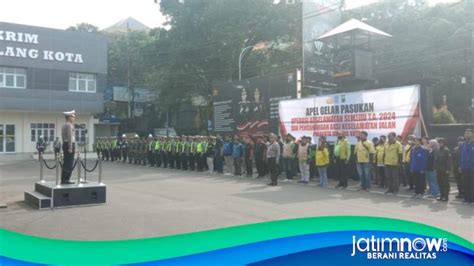 Operasi Keselamatan Semeru Di Kota Malang Sasar Knalpot Brong Dan Taksi