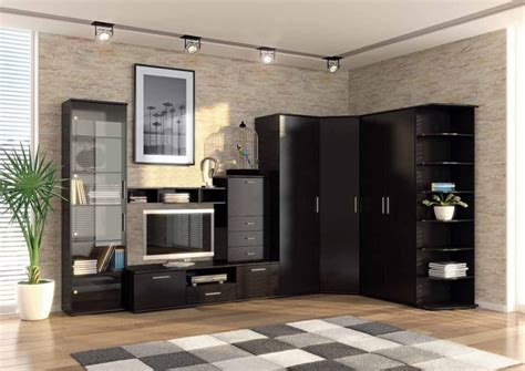 Современные стенки-горки в гостиную + фото