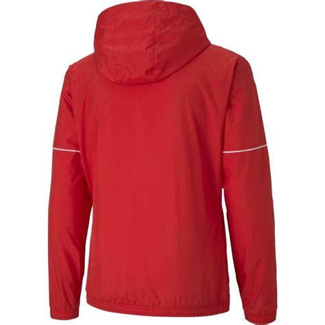 Puma Team Goal Rain Jacket P Nsk Sportovn Bunda Erven