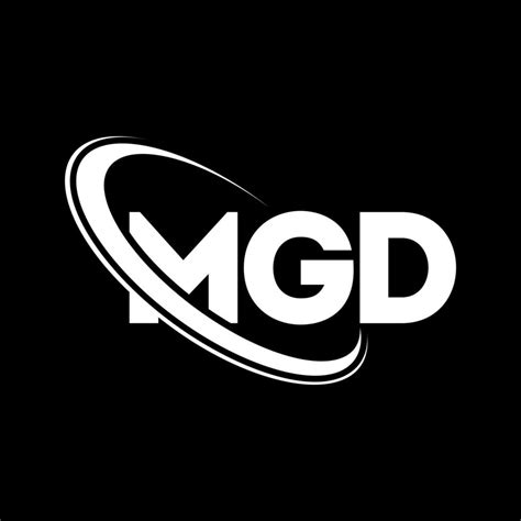 MGD logo. MGD letter. MGD letter logo design. Initials MGD logo linked ...