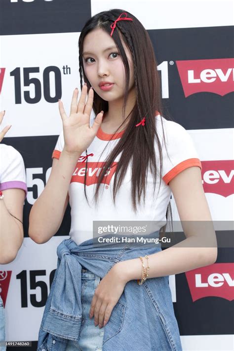 Lee Hye In Aka Hyein Of Girl Group Newjeans Attends The Levis 150