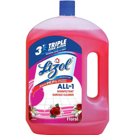 Lizol Litre Floral Disinfectant Surface Floor Cleaner Liquid