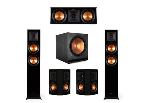 Klipsch 5 2 Ebony Piano Black System 2 RP 5000F 1 RP 500C 2 RP 402S 2