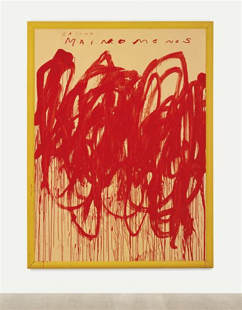 Twombly Cy Untitled Bacchus 1st V Abstract Cy Twombly Abstract