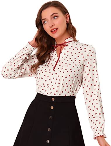 Polka Dot Tie Neck Blouse A Stylish Addition To Your Wardrobe