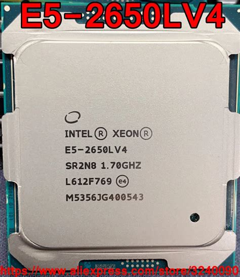 Intel Xeon Cpu E Lv Sr N Ghz Cores M Lga E