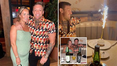 Inside Conor Mcgregor S Birthday Celebrations As Ufc Icon Downs Whisky On Romantic Night With