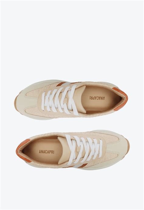 Tênis Nude E Marrom Natural Anacapri Lavínia ZZ MALL