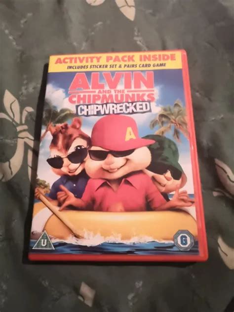 ALVIN AND THE Chipmunks - Chipwrecked (DVD, 2012) £4.99 - PicClick UK