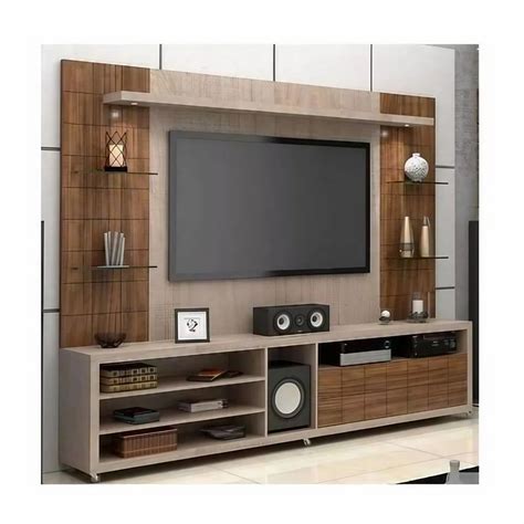 Brown Modular TV Wall Unit For Hotel Warranty 10 Years At Rs 1050