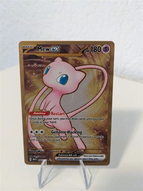 Pokemon Promo Mew Ex Metallkarte En Ab Fr Kaufen Auf Ricardo