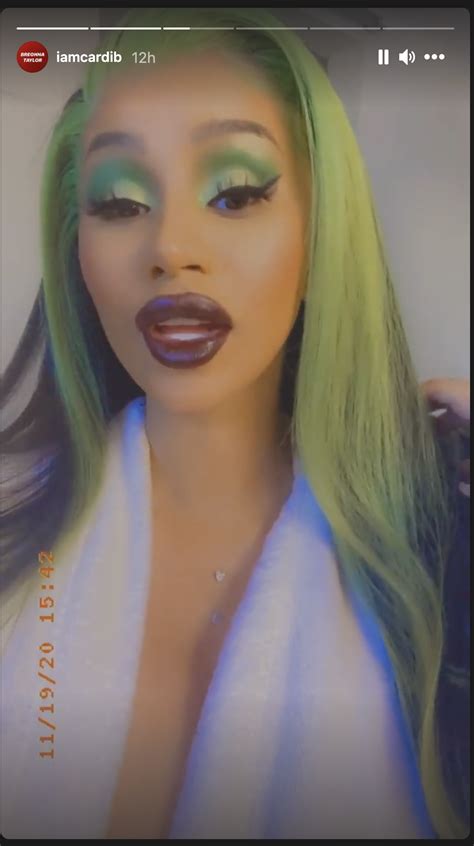 Cardi B's Instagram Photo Shoot Was Interrupted By Kulture