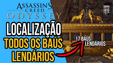 Assassin S Creed Odyssey Localiza O Todos Os Ba S Lend Rios Youtube