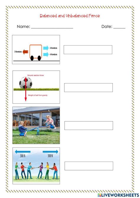 Forces And Motion Worksheets 15 Worksheets Library