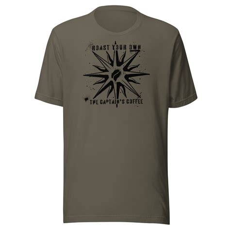 Roast Your Own Contrast T-shirt – The Captain's Coffee
