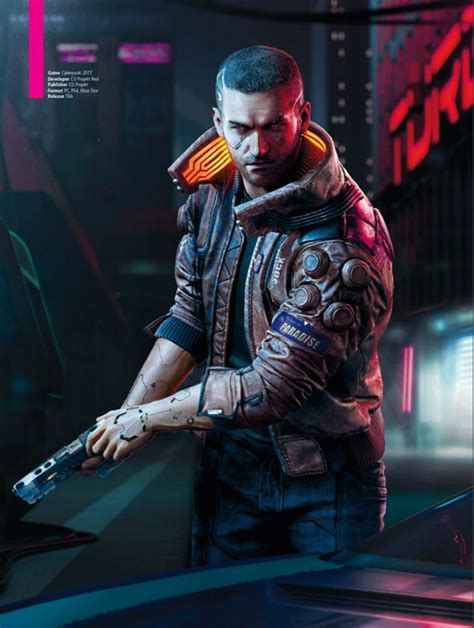 New Male V Character Art Edge Magazine Cyberpunkgame Cyberpunk 2020