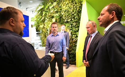 Visit to Yandex IT company office • President of Russia