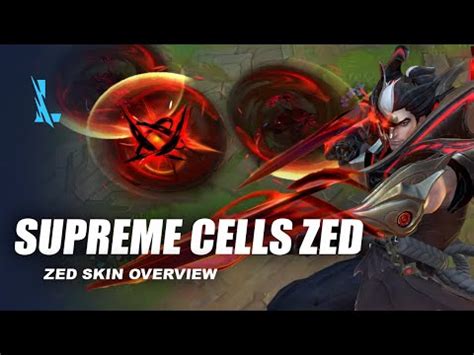 Supreme Cells Zed Wild Rift YouTube