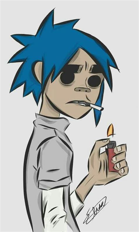 D Esas Epocas De Locura Arte De Gorillaz Arte De Personajes