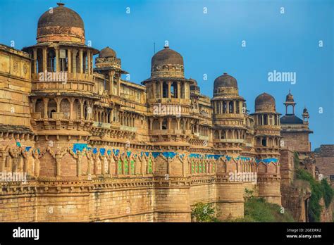 King Man Singh Palace In Gwalior Fort Gwalior Madhya Pradesh India