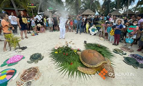 En Marcha Edici N Del Festival De La Tortuga Marina De Tulum