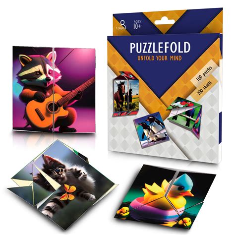 Puzzlefold Origami Kit For Beginners Kit Easy To Fold Paper Models