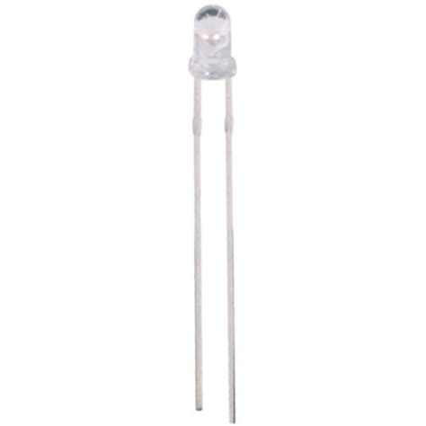 Super Bright White 5mm Led 17000 Mcd 100 Piece Kit With Voltage