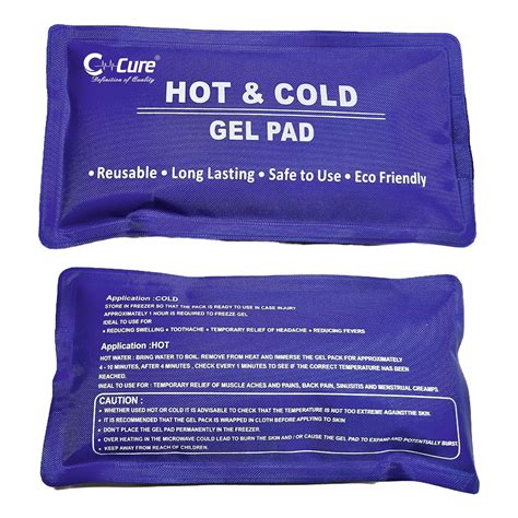 C Cure Hot And Cold Gel Pack I Ice Bags Therapy I Soft Touch Reusable I Effective Pain Relief I