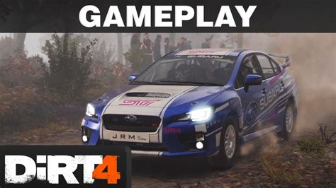 Dirt 4 Gameplay Ps4 Subaru Wrx Sti Nr4 Michigan Nebel