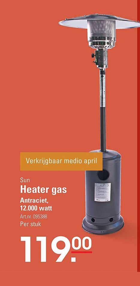 Sun Heater Gas Aanbieding Bij Sligro Folders Nl