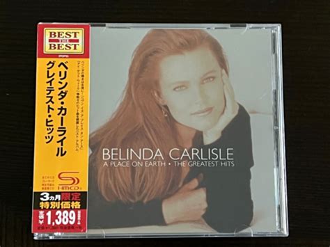 Belinda Carlisle A Place On Earth The Greatest Hits Cd Shm Japan