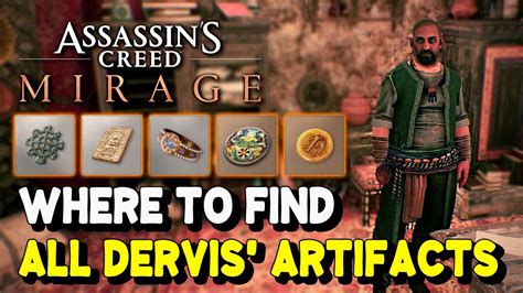 Assassin S Creed Mirage All Dervis Artifact Locations Curio Collector