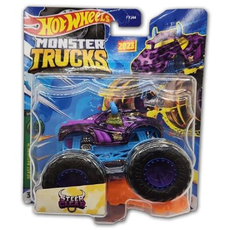 Carrinho Hot Wheels Monster Truck 1 64 Original Mattel Fyj44 Steer