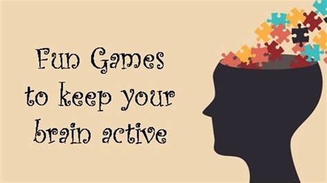 Brain games to help improve your memory | College