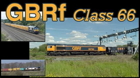 GBRf Class 66 Railfreight Variety In 2021 2022 4K YouTube