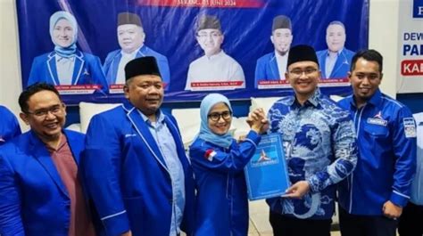 Andika Hazrumy Resmi Didukung Demokrat Di Pilkada Kabupaten Serang 2024