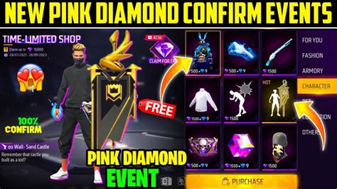 Pink Diamond Store Event Free Fire Pink Diamond Event Pink