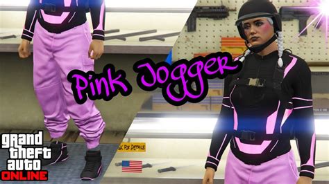 Pink Jogger Deadline Torso Modded Outfit Glitch Gta Online