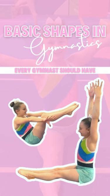 The Basic Shapes In Gymnastics Gymnastics Gymnastics Skills Basic