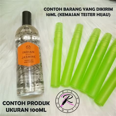 The Body Shop Indian Night Jasmine Fragrance Mist Parfum Kemasan Tester