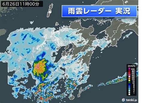 九州 27～28日は大雨のおそれ 梅雨前線活発 南部は少しの雨でも土砂災害に警戒気象予報士 山口 久美子 2024年06月26日 日本